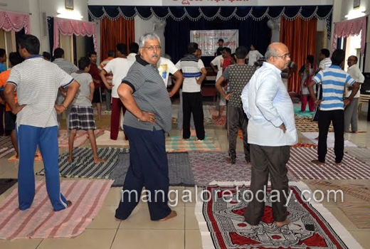 International Yoga Day observed with enthusiasm across Mangaluru 1
